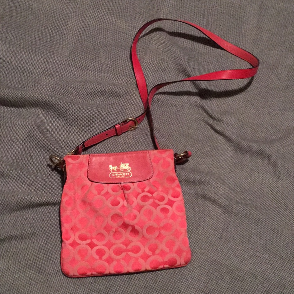Coach cross body bag